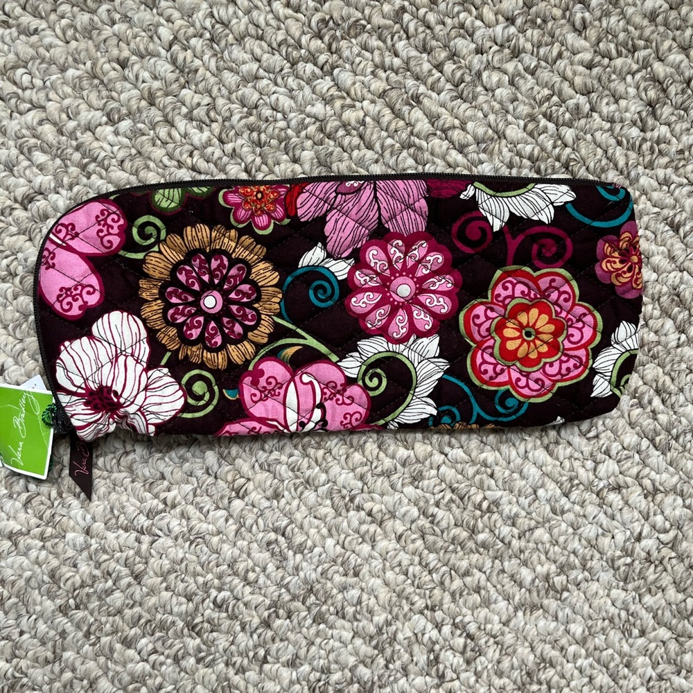 Vera Bradley pouch NWT 12x5 in